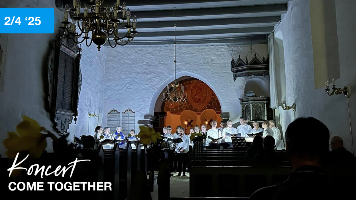 forårskoncert i staby kirke med come together